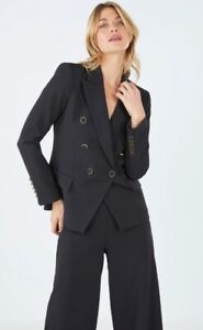 BCBG Maxazria Women's Blazer Jacket Black Size Medium NEW
