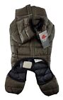 Pajar Pup Quilted Jacket Dog Puffer Snowsuit Vinnie Military Green Medium New