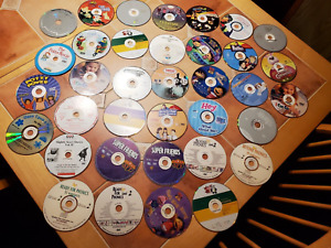 Kids DVD Lot, 33 Random DVD's:  DISCS ONLY Children's, shows, educational etc