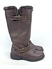 Totes Boots Womens Size 6 Brown Snow Winter Waterproof Warm Insulated Fur Lined