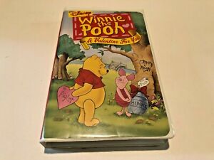 Winnie the Pooh A VALENTINE FOR YOU Vhs Video Tape 2000 Walt Disney Clamshell