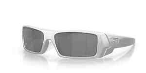Oakley GASCAN POLARIZED Sunglasses OO9014-C160 X-Silver Frame W/ PRIZM Black