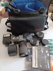 Canon AE-1 Program SLR Camera Bundle W/Extra Lens,Bag + More