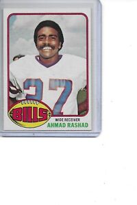New Listing1976 Topps Ahmad Rashad Buffalo Bills Football Card #383