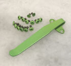 Zombie Green Titanium Pocket Clip & Screw Set For Benchmade 3300 Knife