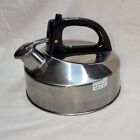 Vintage Kmart Whistling Kettle Stainless Steel 2qt Never Been Used No Box