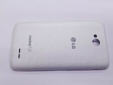 OEM LG Optimus L70 MS323 Battery Door Back Cover OEM Replacement White
