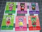 Animal Crossing Nintendo Amiibo Cards Series 1-5 BEAR Villagers Lot #2