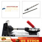 35 Piece Pocket Hole Jig Drill Guide System Kit Woodworking Tools Screw Plugs