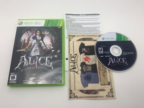 New ListingAlice: Madness Returns CIB Clean Disc Tested (Microsoft Xbox 360, 2011)