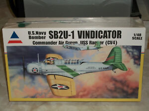 Accurate Miniatures 1/48 SB2U-1 Vindicator, VS-72, USS Ranger (CV4) - Sealed