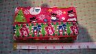 vera Bradley Type Christmas Wallet. Red Quilted Snowmen Holiday