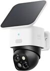eufy SoloCam S340 Solar Wireless Security Camera 360° PTZ 3K Dual-Camera |Refurb