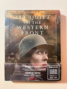 All Quiet on the Western Front w. Steelbook (4K UHD + Blu-ray) *NEW/SEALED*