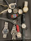 Vintage lot of 13 Swatch watches for parts