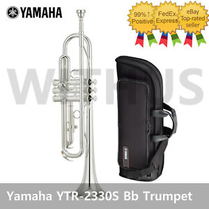 Yamaha YTR-2330S Bb Trumpet Student Model with Semi Hard Case YTR2330S - Express