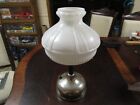 Vintage Coleman Quick Lite lamp with milk glass shade 1919