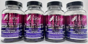 4PK  The Mane Choice Manetabolism Plus Hair Vitamin ~ 60 Capsules EACH ~ SEALED