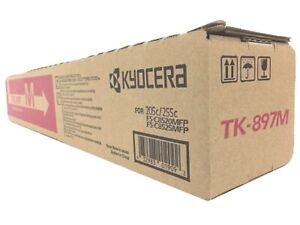 Genuine Kyocera TK897M Magenta Toner - NEW SEALED