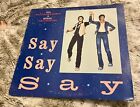 Paul McCartney Michael Jackson - Say Say Say - 1983 -COLUMBIA - 12” Vinyl LP