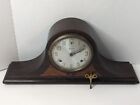 Vintage Sessions Dulciana 8 Day Chime Mantle Clock W/ Key- WORKS