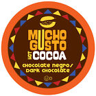 Mucho Gusto Hot Cocoa Dark Chocolate Pods K Cups, 40 Count