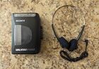 New ListingNew Belt! Sony Walkman WM-FX10 Cassette Player AM/FM Radio + Headphones