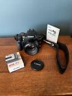 Canon EOS Rebel XTi DS126151 400D 10.1MP DSLR Camera 50mm Lens New Battery Works