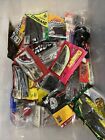 Mixed Lot Of Fishing Lures Plastic Worms Bait Casting Reel Over 6 Lbs