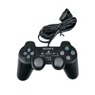 For Sony PS2 BLACK Wired Controller OEM DualShock PlayStation 2