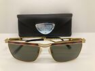 Authentic New Vintage Police 2178 Gold Sunglass Eyewear 1990s Made In Italy