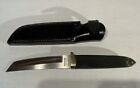 Cold Steel Tanto Fixed Blade Knife Early Version Ventura CA Japan With Sheath