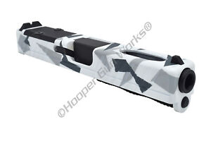 HGW Complete Upper for Glock 19 Artic Camo Combat RMR Slide Black Barrel Sights