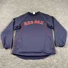 Boston Red Sox Mens Large Long Sleeve Therma Base Majestic Pullover MLB