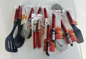 《NEW》KitchenAid Utensils Gadgets - Red - Items Sold Separately