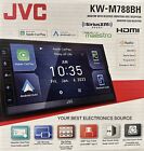 NEW JVC KW-M788BH, 2-DIN Digital Media Receiver, w/ Apple CarPlay & Android Auto
