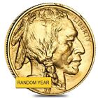 1 oz Gold American Buffalo $50 Coin (Abrasions, Random Year)