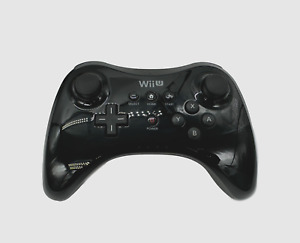 OEM Authentic Nintendo Wii U Pro Controller - Black - Tested/Works