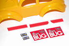 COX 73 RED baja bug stickers