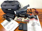 VTG JVC Compact VHS-C Camcorder Camera GR-AXM310 + Bag/Batteries etc.-Works
