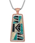 Montana Silversmiths Women's American Legends Tablet Necklace Silver
