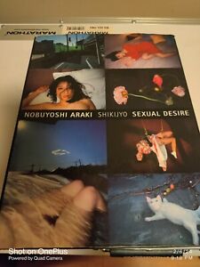 Nobuyoshi ARAKI Shikijyo Sexual Desire, Large Polaroid Photo Picture Book Erotic