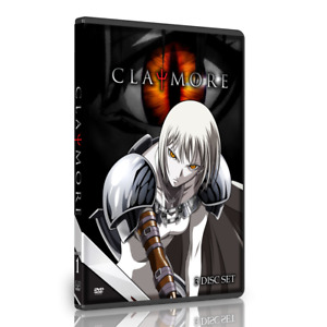 CLAYMORE Anime (Episodes 1-26 end) [English Dubbed] 3 DVD