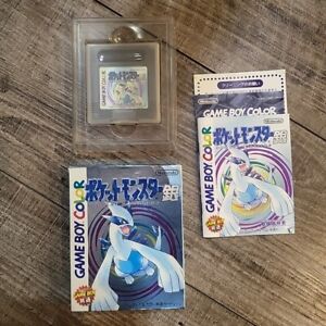 Pokemon Silver Japanese Game Boy Color GBC Japan COMPLETE SET -  US Seller