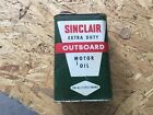 Estate Find 1950's Sinclair Extra Duty Outboard Motor Oil Full Metal Can