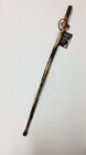 New “Nature’s” Brand 36” Rustic Hickory Walking Stick With Gloss Finish