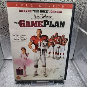 The Game Plan DVD Walt Disney Pictures Presents Dwayne Johnson in Full Screen