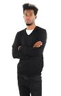 SOCAL LOOK Men's V-Neck 100% Pure Cashmere Pullover Sweater
