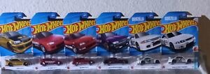 Lot Of Hot wheels JDM Skyline and Civic