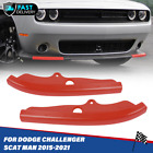 Front Bumper Lip Splitter Protector Cover For 2015+ Dodge Challenger Accessories (For: 2015 Challenger)